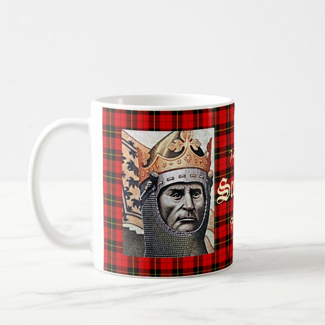 Café Robert a caneca do Tartan de Bruce Wallace (Esquerda)