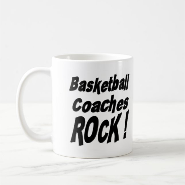 Café Rocha dos treinadores de beisebol! Caneca (Esquerda)