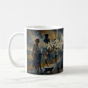 Café Rolling Stone Lost Highway Caneca de Arte Surreali