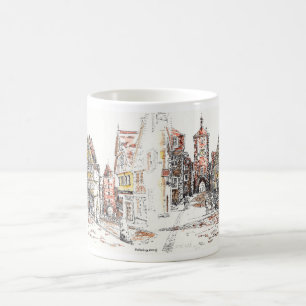 Café Rothenburg, caneca de Alemanha
