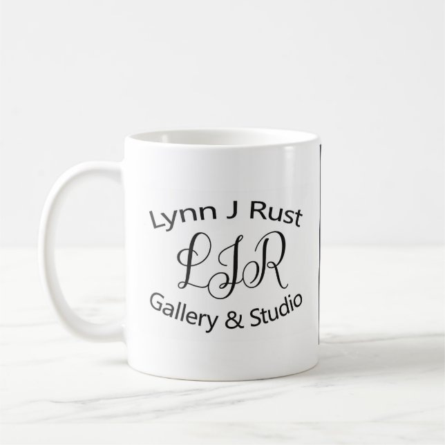 Café Rubythroat na caneca de arte noturna (Esquerda)