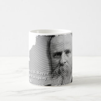 Café Rutherford B Hayes, herói da caneca de Paraguai
