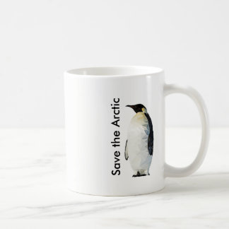 Café Salvar a caneca ártica do pinguim de Polyart