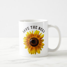 Café Salve a Caneca de Girassol das Abelhas