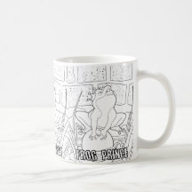 Sapo de caneca de conto de fadas Príncipe