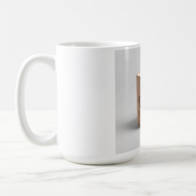 Café Saudações Mais Quentes: Caneca de Oficina de Madei (Esquerda)