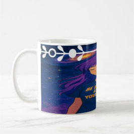Café Seja Forte por Si Mesmo – Caneca de Anime Inspirad