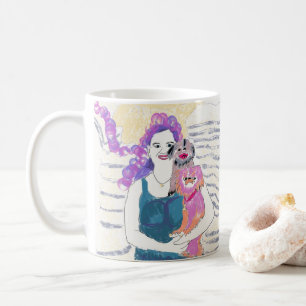 Café Senhora Caneca de Chin do japonês