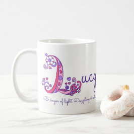 Café Significado conhecido L decorativo caneca de Lucy