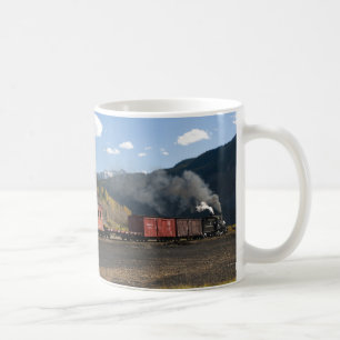 Café Silverton, caneca de viagem do trem de Colorado