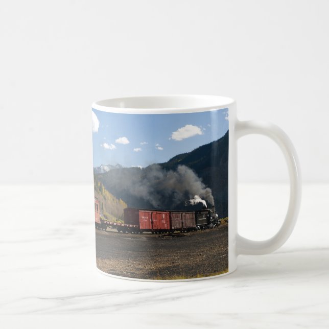Café Silverton, caneca de viagem do trem de Colorado (Direita)