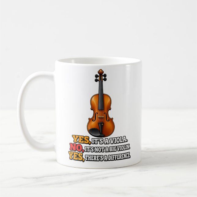 Café Sim É uma Caneca de Viola (Esquerda)