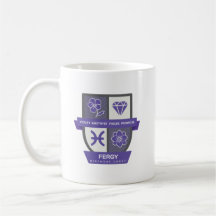 Símbolo de Aniversário de Peixes™ para Caneca de 1
