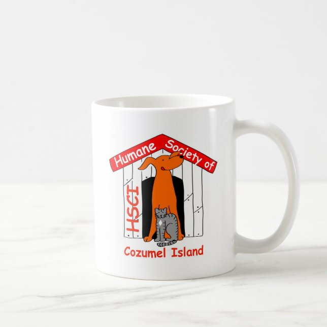 Café Sociedade humana da caneca de Cozumel (Direita)