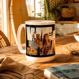 Café "Somos uma Equipe" Caneca de Foto Personalizada