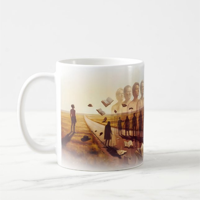 Café Sonhe — Reflexões de uma Jornada da Vida Caneca (Esquerda)