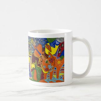 Café "Sonhos caneca branca de Jamaica"