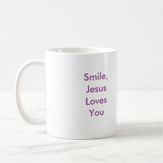 Café Sorriso, amor de Jesus você! Caneca