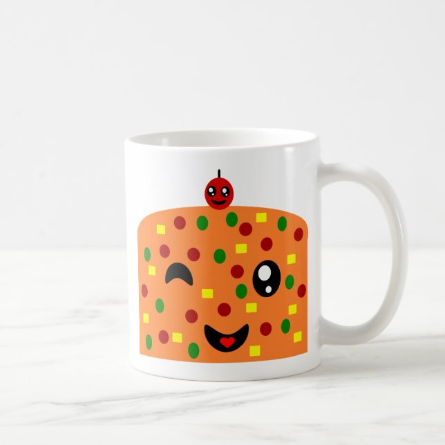 Café Sr. Fruitcake, caneca de Fruitcake (Direita)