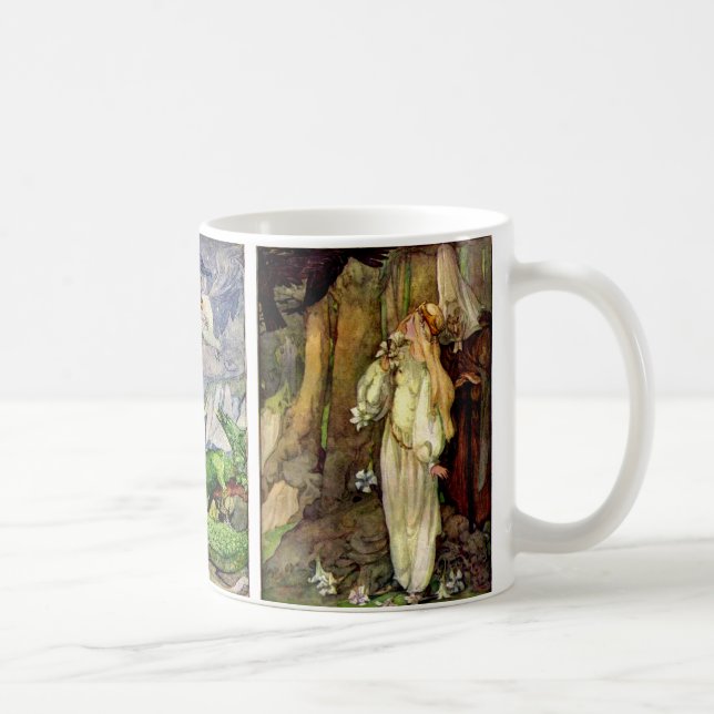 Café St George e a caneca dos contos de fadas do dragão (Direita)