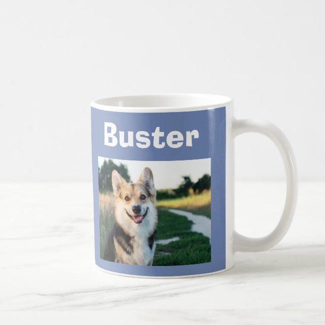 Café Sua foto de Pet em uma caneca (Direita)