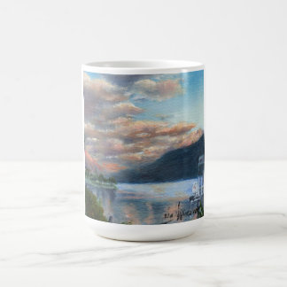 Café Sunset na caneca de Locarno