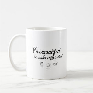 Café Superqualificado & Subcafeinado – Caneca de Escrit