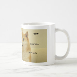Café Tal caneca de Shibe do Doge
