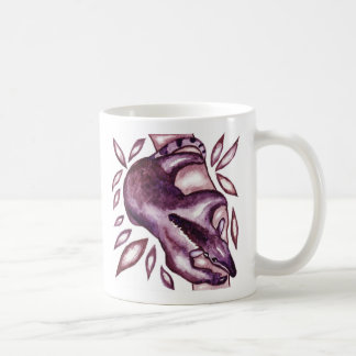 Café Tamandua ou caneca dos trabalhos de arte do