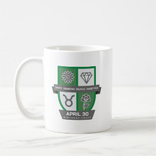 Café Taurus Aniversário Crest™ para Caneca de 20 a 30 d