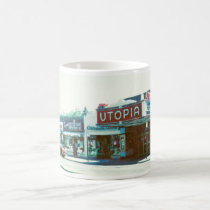 Café Teatro de Utopia & caneca de Rogers