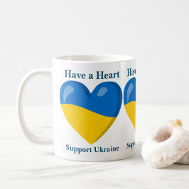 Café Tenha um Coração - Caneca de Presente de Apoio à U