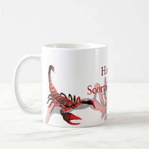 Café Tenha um dia de Scorpi-Licious! Caneca