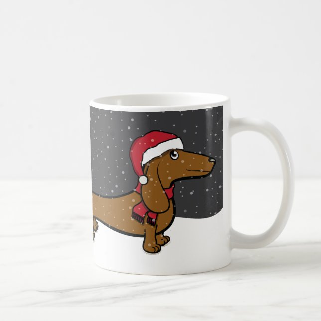 Café Tenha uma caneca do feriado de Wienerful (Direita)