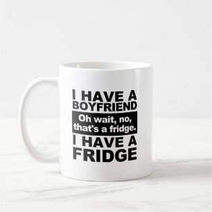 Café Tenho uma Caneca Divertida de Geladeira
