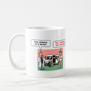 Café Terça-feira, Dez Minutos: Caneca Organizador de To