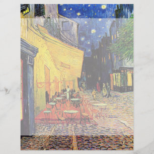 Café Terrace à noite por Vincent van Gogh