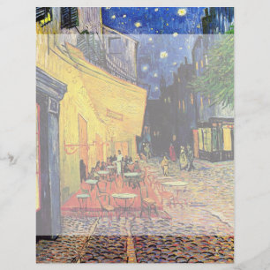 Café Terrace à noite por Vincent van Gogh