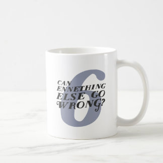 Café Tipo 6 caneca engraçada de Enneagram