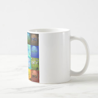 Café Tipo de personalidade caneca da mesa