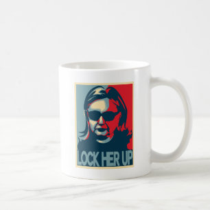 Café TRAVE SUA caneca ASCENDENTE de Anti-Hillary