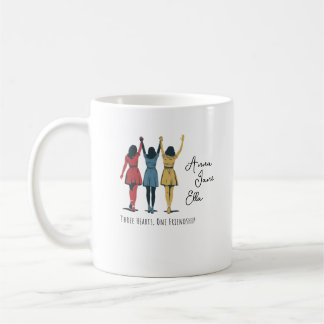 Café Três Corações, melhores amigos, caneca de BFF