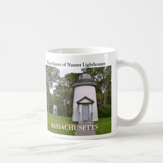 Café Três irmãs da caneca dos faróis de Nauset (Direita)