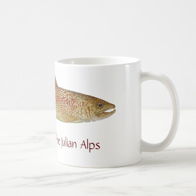 Café Truta de mármore da caneca juliana dos cumes (Direita)