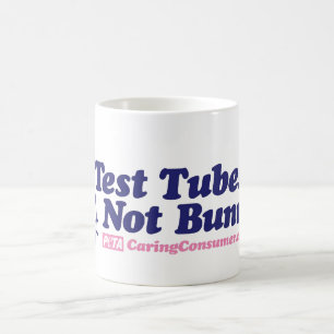 Café Tubos de ensaio, não caneca dos coelhos