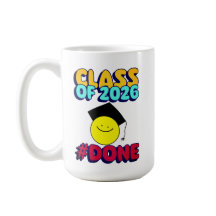 Turma de 2026 Caneca de Presente de Formatura Conc