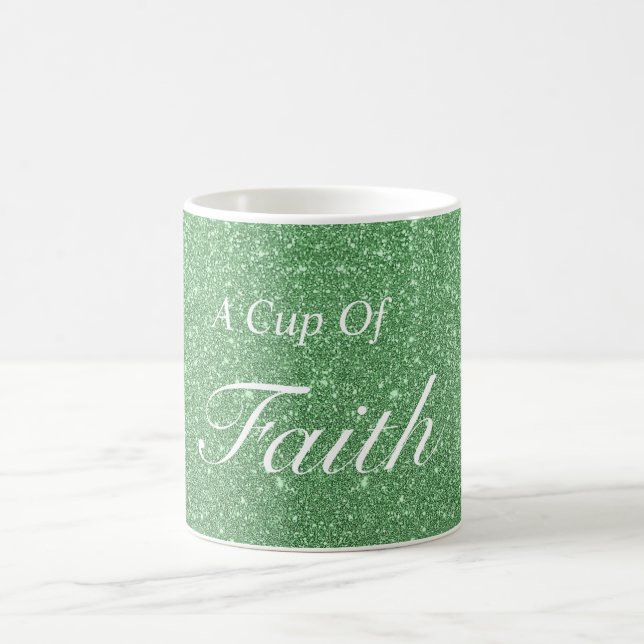 Café Um presente de caneca de fé (Centro)