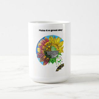 Café Uma Caneca Cheia de Alegria