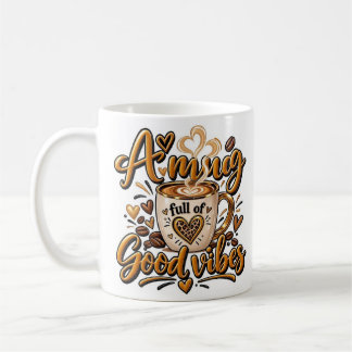 Café Uma Caneca Cheia De Boas Vibrações