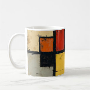 Café Uma caneca com uma imagem da trabalho de arte de M
